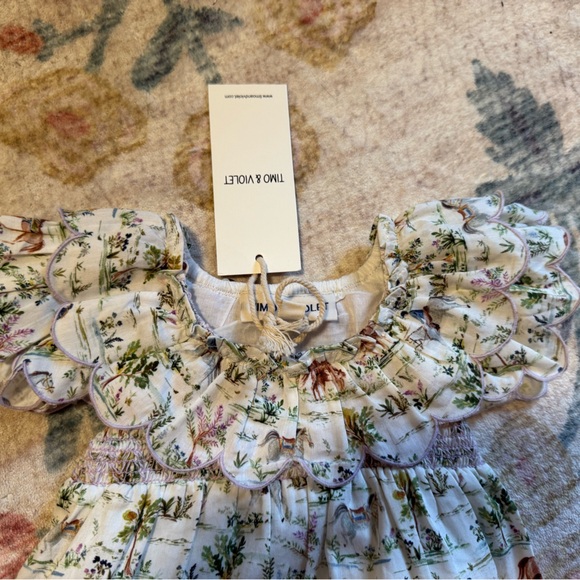 NWT Timo & Violet The Mimi Dress - Hunter Pace Print - Picture 9 of 11